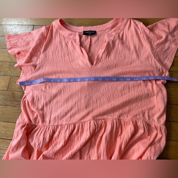 Lane Bryant Flutter Sleeve tiered swing Dress size 14/16 - Picture 8 of 9